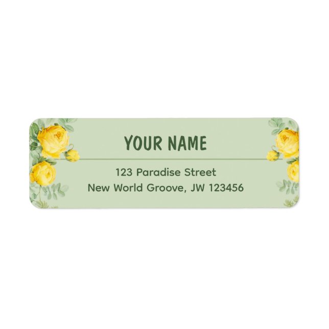 JW Ministry Return Labels (Front)
