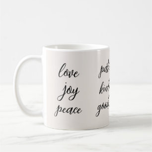 JW Mug, Fruitage of the Spirit, Galatians 5:22 Coffee Mug