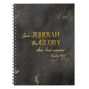 JW Notebook with 2025 Year Text for Brothers