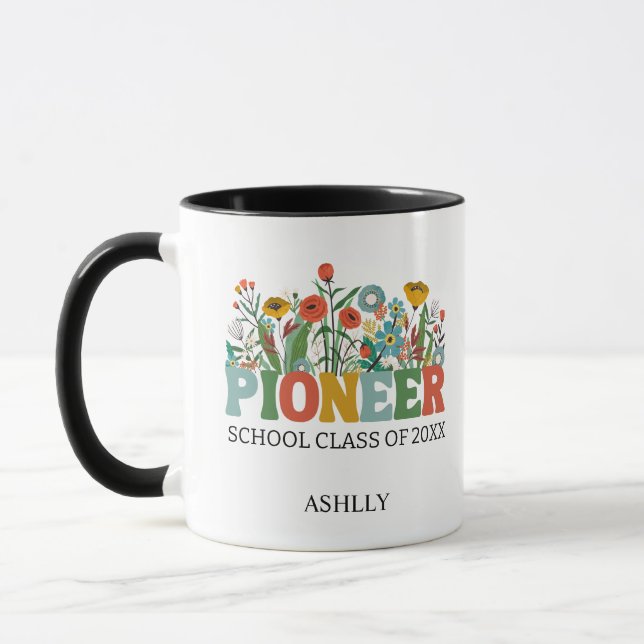 JW Pioneer School 2024 Gift Personalised Pioneer  Mug (Left)