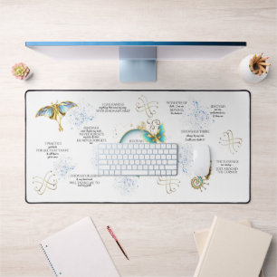 JW Spiritual Encouragement and Affirmations Desk Mat