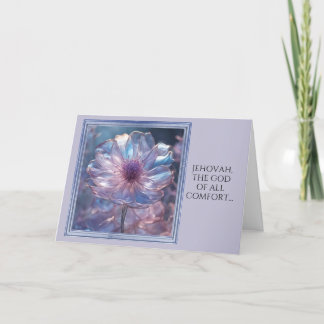 JW Sympathy Card - Jehovah the God of Comfort