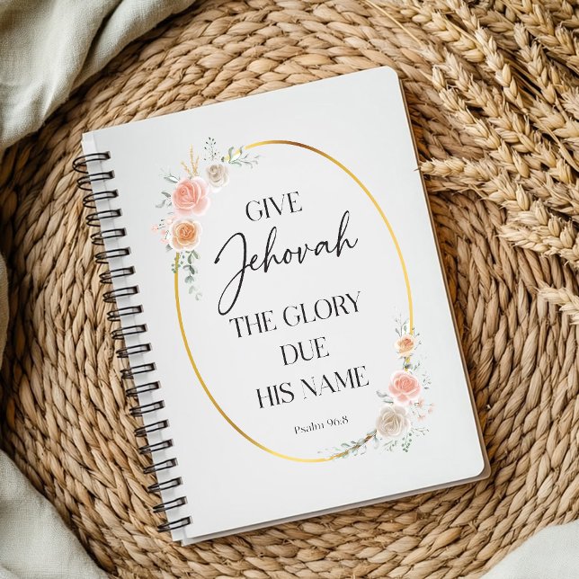 JW Year Text Spiral Notebook (Creator Uploaded)