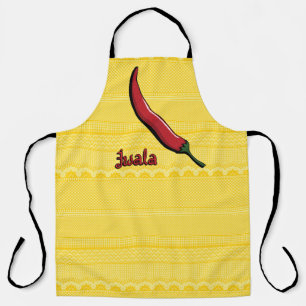 Jwala Chilli Pepper All-Over Print Apron