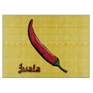 Jwala Chilli Pepper Cutting Board