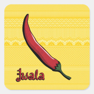 Jwala Chilli Pepper Sticker