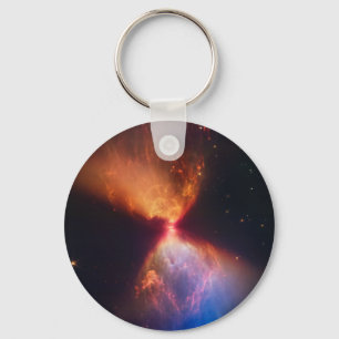 JWST Hourglass Protostar Formation Key Ring