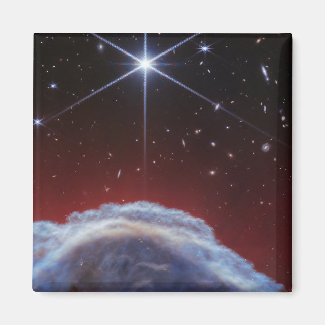 JWST Image of the Horsehead Nebula Magnet (Front)