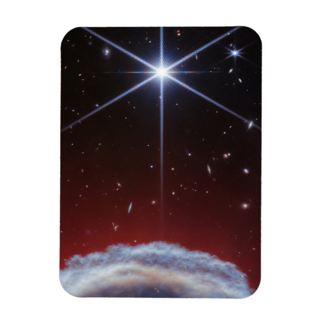 JWST Image of the Horsehead Nebula Magnet (Vertical)