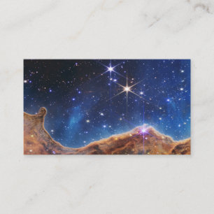 JWST James Webb Space Telescope Cosmic Cliffs Business Card