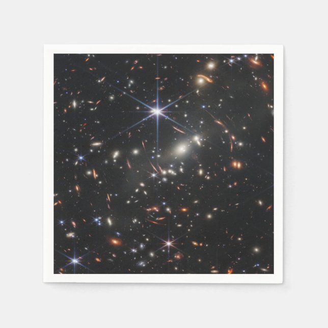 JWST James Webb Space Telescope First Images Napkin (Front)