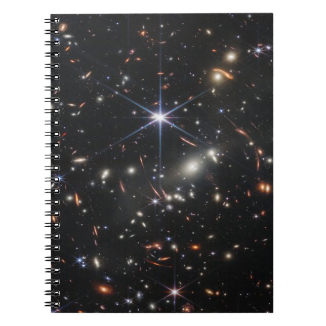 JWST James Webb Space Telescope First Images Notebook (Front)