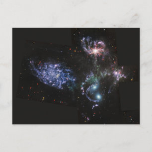 JWST James Webb Space Telescope Stephan’s Quintet Postcard