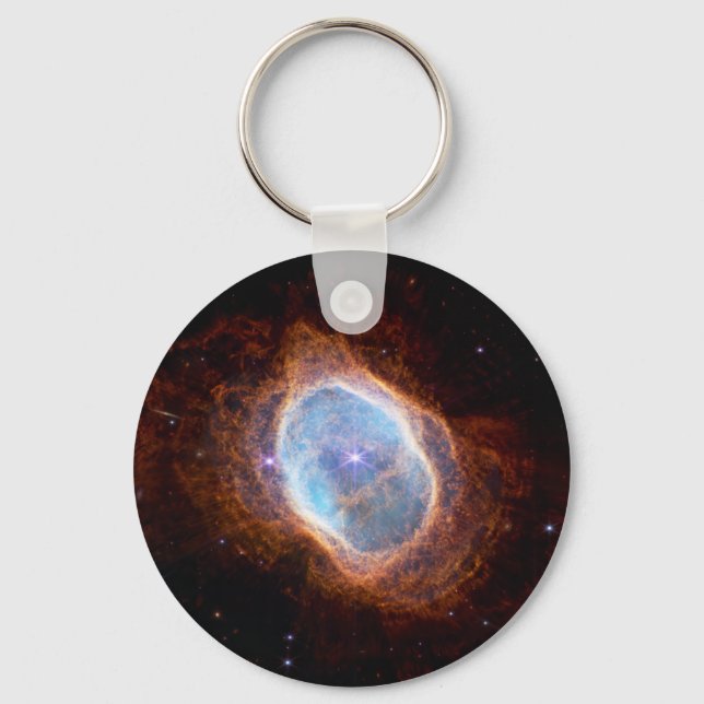 JWST James Webb Telescope Southern Ring Nebula Key Ring (Front)