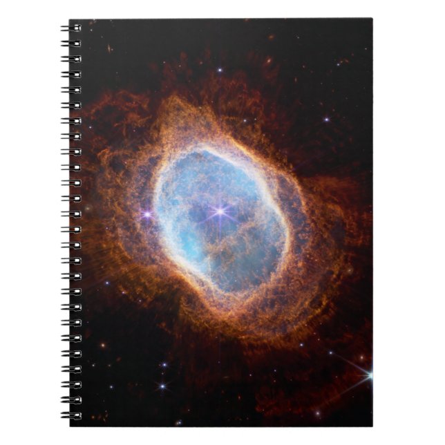 JWST James Webb Telescope Southern Ring Nebula Notebook (Front)