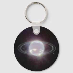 JWST Rings of Planet Neptune Key Ring