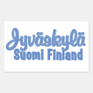 JYVÄSKYLÄ Finland custom stickers