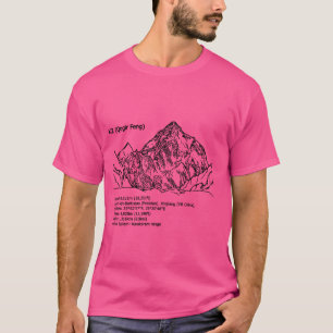 K2, Himalaya, Karakoram, eight-thousanders mountai T-Shirt