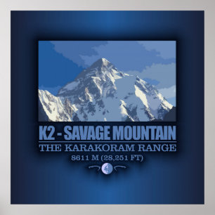 K2 -The Savage Mountain Poster