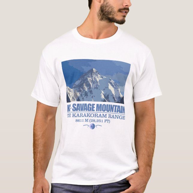 K2 -The Savage Mountain T-Shirt (Front)