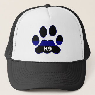 K9 Blue Line Trucker Hat