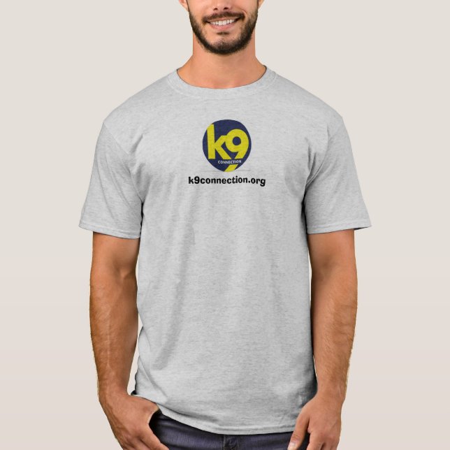 k9 connection footprint/pawprint tee (Front)