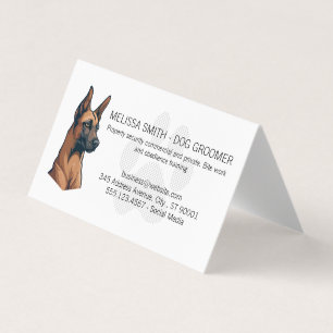 K9 Dog Paw Business Card
