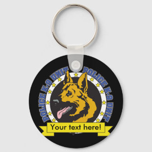 K9 German Shepherd Key Ring