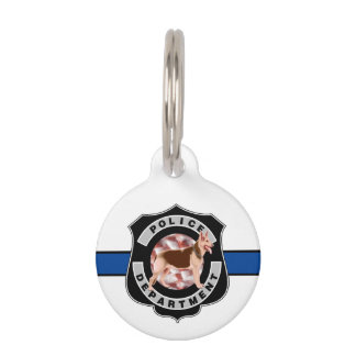 K9 Police and Law Enforcement Officers  Pet ID Tag