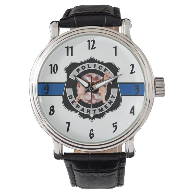 K9 Police and Law Enforcement Officers    Watch (Front)