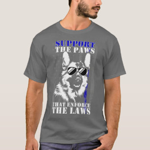 K9 Police Dog Unit German Shepherd Gift T-Shirt