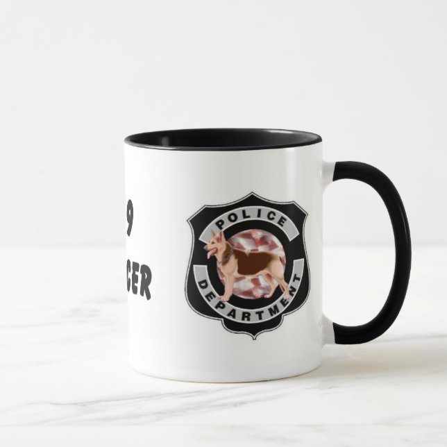 K9 Police Mug (Right)