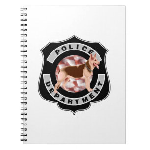 K9 Police Officers Spiral Notebook