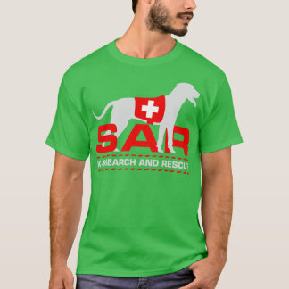K9 Search and Rescue SAR (12) T-Shirt