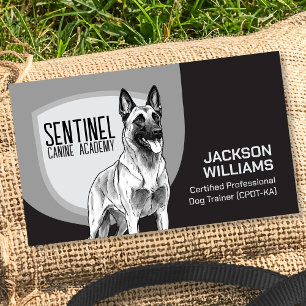 K9 Training - Dog Trainer - Canine Behaviourist  Business Card