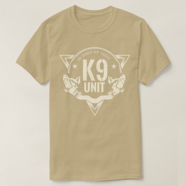 K9 Unit 1  T-Shirt (Design Front)