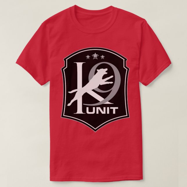 K9 Unit 3  T-Shirt (Design Front)