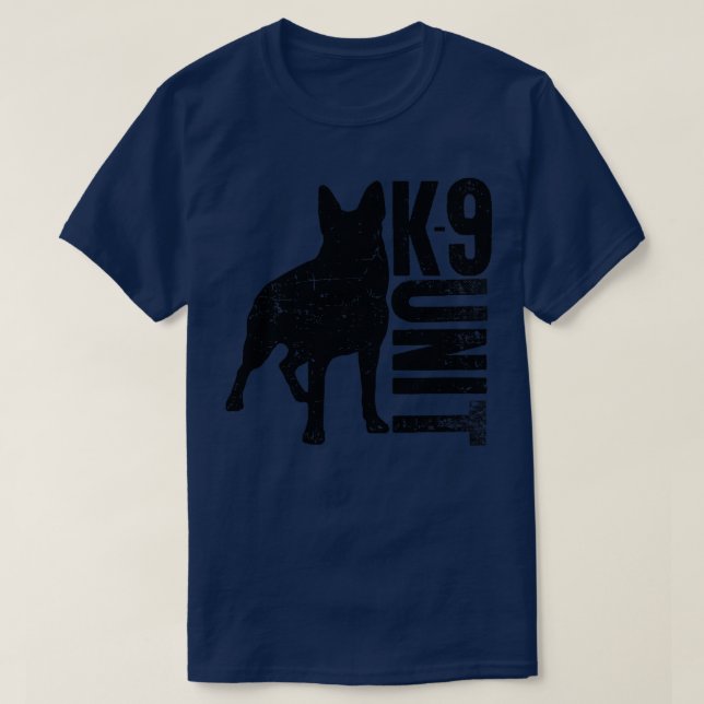 K9 Unit German Shepherd (2) T-Shirt (Design Front)