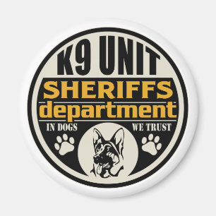 K9 Unit Sheriff's Department Magnet