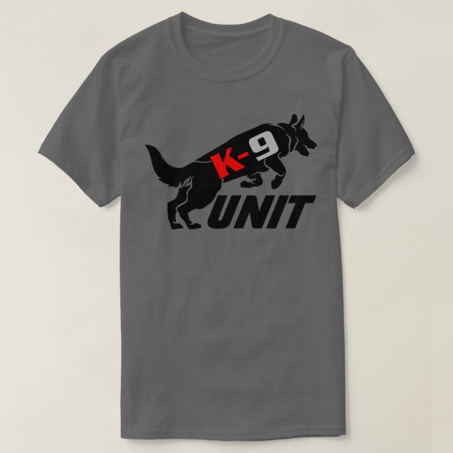 K9 UNIT T-Shirt (Design Front)