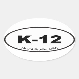 K-12 Euro Sticker
