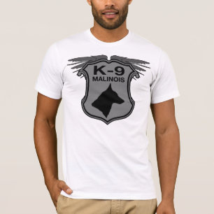 K-9 Malinois Badge T-Shirt