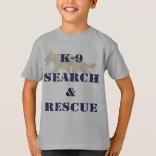 K-9 Search and Rescue GSD T-Shirt