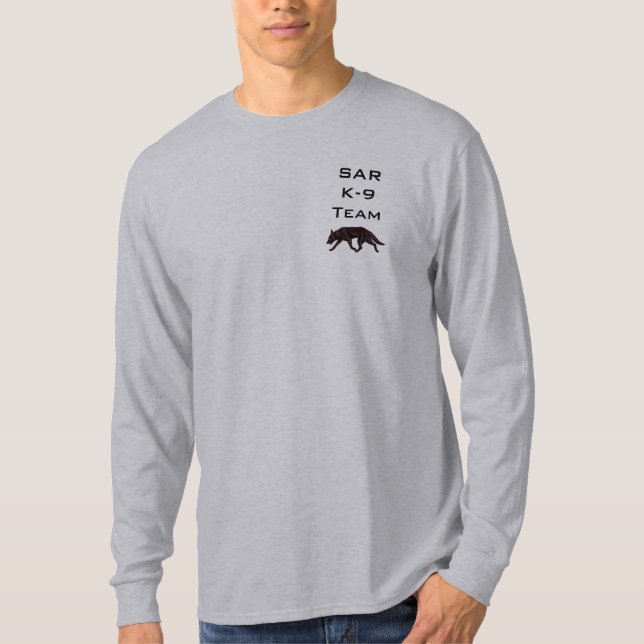 K-9 Search and Rescue shirt (Front)