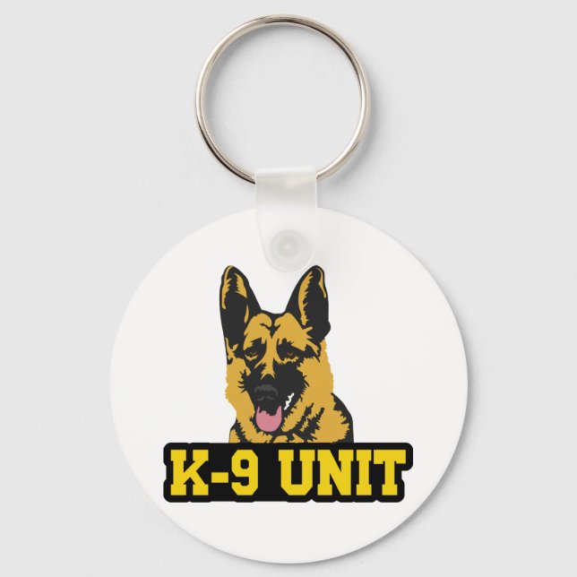 K-9 Unit Key Ring (Front)