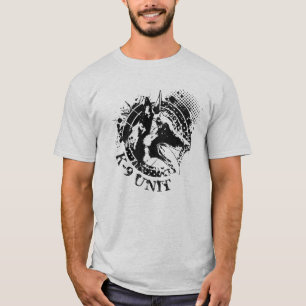 K-9 Unit - Police Dog Unit- Malinois T-Shirt