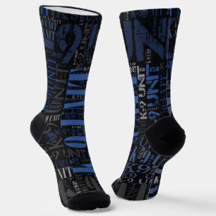 K-9 Unit -Police Dog Unit Socks
