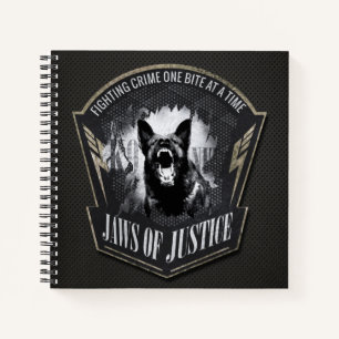 K-9 Unit -Police Unit- German Shepherd Notebook