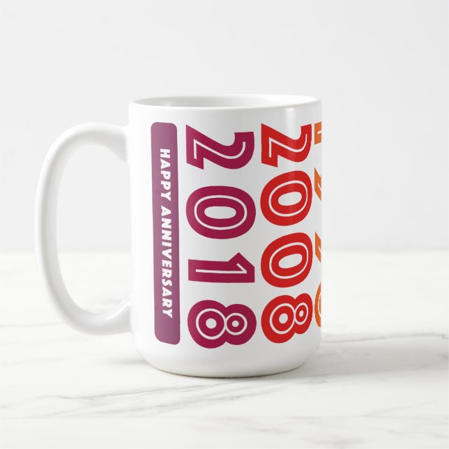 K&D Anniversary Mug (Left)