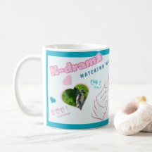 K drama 3 Photo Collage korean typography watching